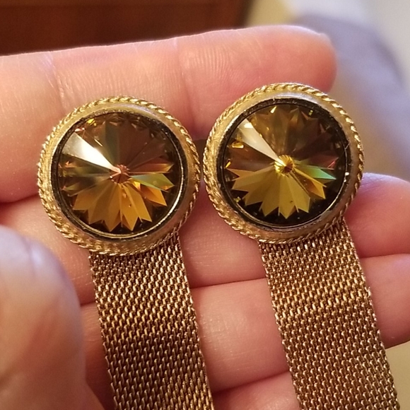 Vintage Other - Vintage Multi Color Cufflinks